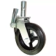 Большегрузное резиновое колесо для строительных лесов 200 мм - 1161-200